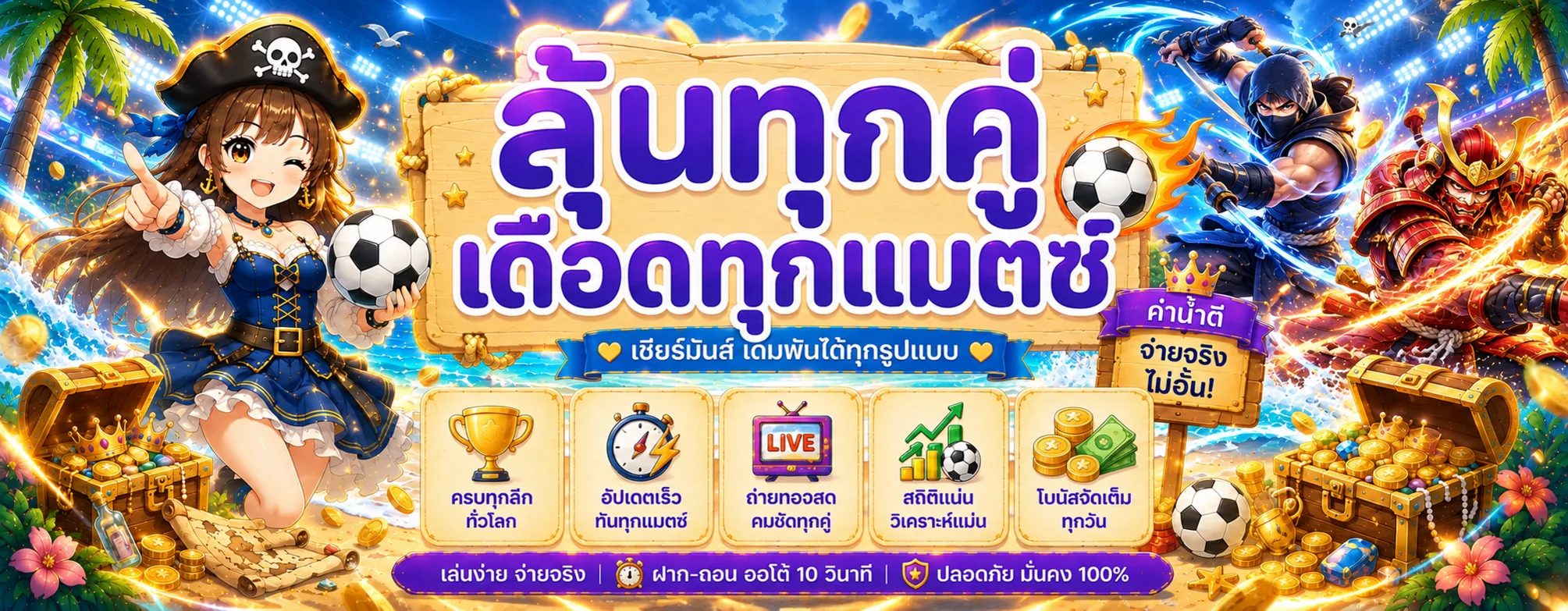 ภาพกีฬาและผลบอลสด tyga285 พร้อมนักรบ PG Soft